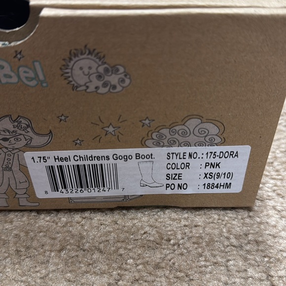 Children’s pink Gogo boots. Size 9/10 (XS). NWT! - Picture 5 of 6